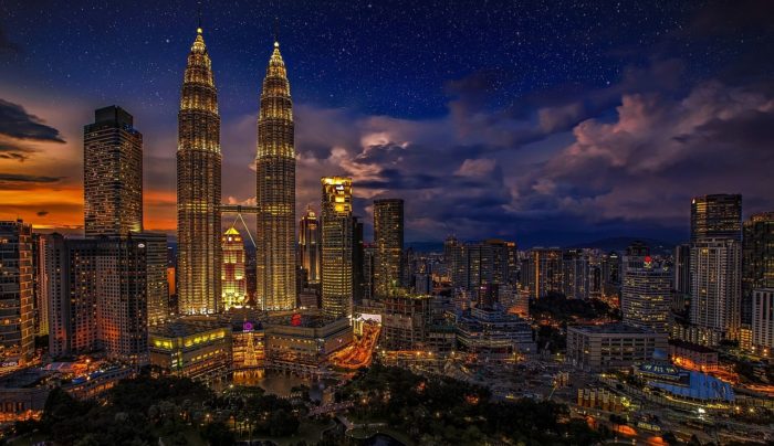 マレーシア留学 クアラルンプールの夜景