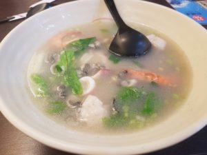 台湾の海鮮おかゆ 海鮮粥  ﾊｲｼｪﾝﾁﾞｮｳ